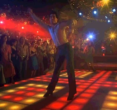 saturday night fever gif|saturday night fever dance gif.